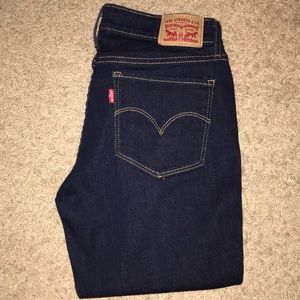 Levi Strauss mid-rise 711 skinny jeans